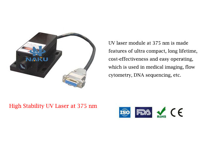 375nm High Stability UV Laser 50~150mW
